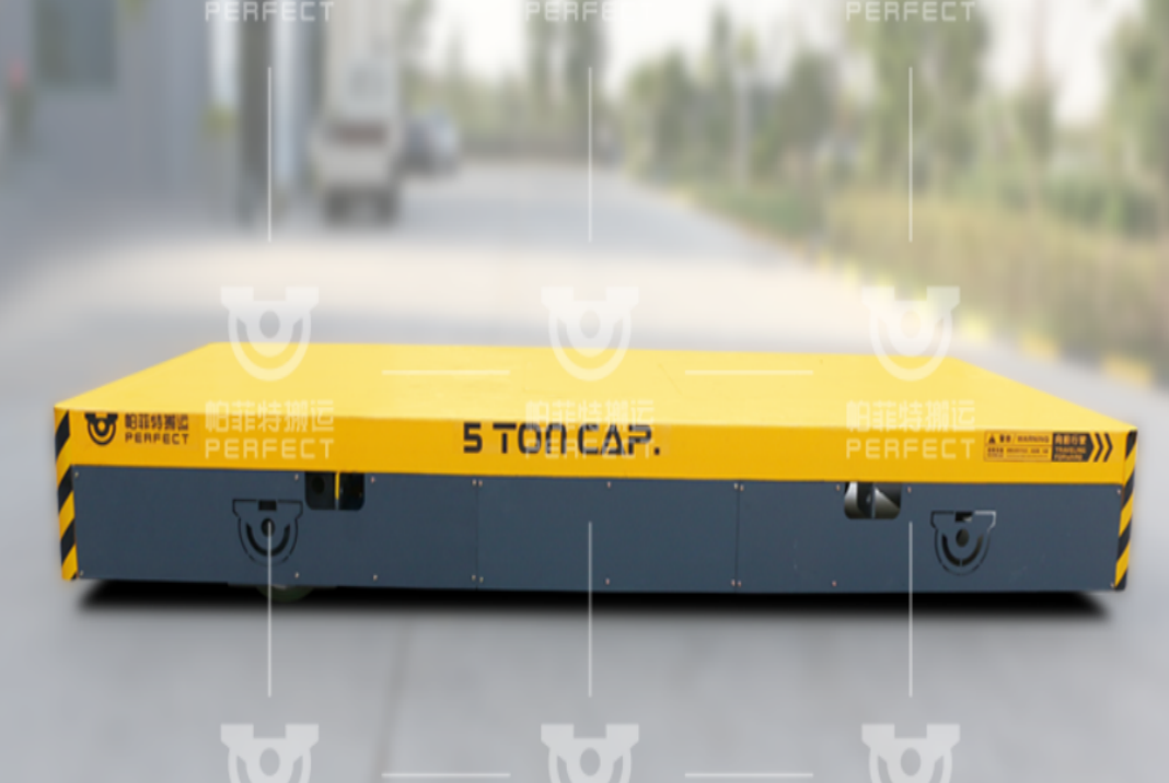 靖江5T無軌轉(zhuǎn)運車案例